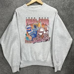 1996 Final Four 90S Sweatshirt White Unisex Sweater